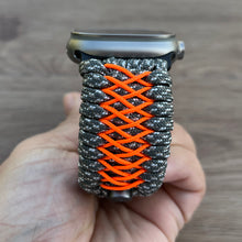 Lade das Bild in den Galerie-Viewer, Paracord Watch Band compatible with Apple Watch Series 1, 2, 3, 4, 5, 6, 7, 8, 9, Ultra, Ultra 2 & SE (watch not included)