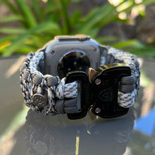 Lade das Bild in den Galerie-Viewer, Paracord Watch Band compatible with Apple Watch Series 1, 2, 3, 4, 5, 6, 7, 8, 9, Ultra, Ultra 2 & SE (watch not included)