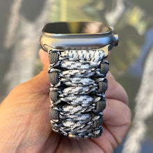 Lade das Bild in den Galerie-Viewer, Paracord Watch Band compatible with Apple Watch Series 1, 2, 3, 4, 5, 6, 7, 8, 9, Ultra, Ultra 2 & SE (watch not included)