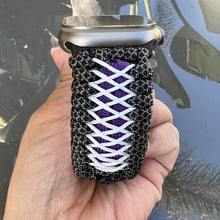 Load image into Gallery viewer, Personalized Paracord Watch Band for Apple Watch Series 1-11, Ultra, Ultra 2, Ultra 3, and SE (watch not included).