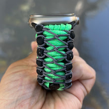 Lade das Bild in den Galerie-Viewer, Paracord Watch Band compatible with Apple Watch Series 1, 2, 3, 4, 5, 6, 7, 8, 9, 10, Ultra, Ultra 2 & SE (watch not included)