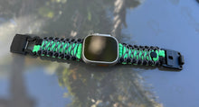Lade das Bild in den Galerie-Viewer, Paracord Watch Band compatible with Apple Watch Series 1, 2, 3, 4, 5, 6, 7, 8, 9, 10, Ultra, Ultra 2 & SE (watch not included)