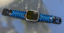Cargar imagen en el visor de la galería, Paracord Watch Band compatible with Apple Watch Series 1, 2, 3, 4, 5, 6, 7, 8, 9, 10, Ultra, Ultra 2 & SE (watch not included)