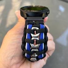 Load image into Gallery viewer, Paracord Watchband compatible with Samsung Galaxy Watch Ultra, Galaxy Watch 3, Galaxy Watch 4, Galaxy Watch 5, Galaxy Watch 6, Galaxy Watch 7 (watch not included)