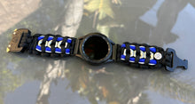 Load image into Gallery viewer, Paracord Watchband compatible with Samsung Galaxy Watch Ultra, Galaxy Watch 3, Galaxy Watch 4, Galaxy Watch 5, Galaxy Watch 6, Galaxy Watch 7 (watch not included)