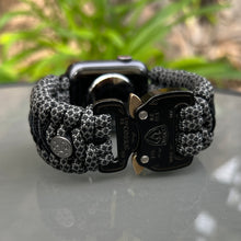 Lade das Bild in den Galerie-Viewer, Paracord Watch Band compatible with Apple Watch Series 1, 2, 3, 4, 5, 6, 7, 8, 9, Ultra, Ultra 2 & SE (watch not included)