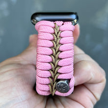 Lade das Bild in den Galerie-Viewer, Paracord Watch Band compatible with Apple Watch Series 1, 2, 3, 4, 5, 6, 7, 8, 9, Ultra, Ultra 2 & SE (watch not included)
