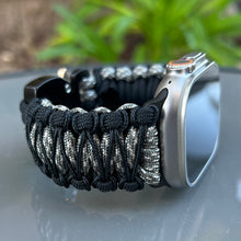 Lade das Bild in den Galerie-Viewer, Paracord Watch Band compatible with Apple Watch Series 1, 2, 3, 4, 5, 6, 7, 8, 9, 10, Ultra, Ultra 2 & SE (watch not included)