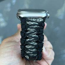 Lade das Bild in den Galerie-Viewer, Paracord Watch Band compatible with Apple Watch Series 1, 2, 3, 4, 5, 6, 7, 8, 9, 10, Ultra, Ultra 2 & SE (watch not included)