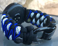 Charger l'image dans la galerie, Paracord Watch Band compatible with Garmin Approach S12, Approach S40, Approach S42, D2 Air, Vivoactive 3S, Vivoactive 3, Vivoactive 3 Music, Vivoactive 4S, Vivoactive 4, Venu, Venu 2S, Venu 2, Venu SQ, Venu Music (watch not included)