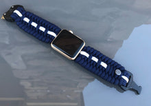Lade das Bild in den Galerie-Viewer, Paracord Watch Band compatible with Apple Watch Series 1, 2, 3, 4, 5, 6, 7, 8, Ultra & SE (watch not included)