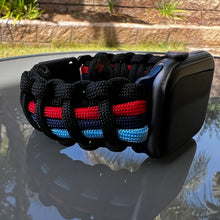 Cargar imagen en el visor de la galería, Paracord Watch Band compatible with Apple Watch Series 1, 2, 3, 4, 5, 6, 7 & SE (watch not included)