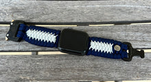 Load image into Gallery viewer, Personalized Paracord Watch Band for Apple Watch Series 1-11, Ultra, Ultra 2, Ultra 3, and SE (watch not included).