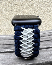 Load image into Gallery viewer, Personalized Paracord Watch Band for Apple Watch Series 1-11, Ultra, Ultra 2, Ultra 3, and SE (watch not included).