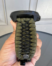 Lade das Bild in den Galerie-Viewer, Paracord Watch Band compatible with Suunto (watch not included)