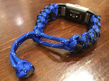 Lade das Bild in den Galerie-Viewer, Paracord Watch Band compatible with Fitbit Charge 2, Charge 3, Charge 4 & Charge 5 (Watch not included)