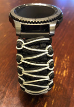 Load image into Gallery viewer, Samsung Galaxy Watch Band, Galaxy 42mm, Galaxy 46mm, Gear S3 Frontier, Gear S3 Classic, Gear Sport, 550 Paracord Watch Band.