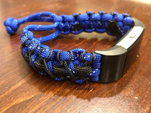 Lade das Bild in den Galerie-Viewer, Paracord Watch Band compatible with Fitbit Charge 2, Charge 3, Charge 4 & Charge 5 (Watch not included)