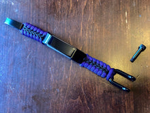 Lade das Bild in den Galerie-Viewer, Paracord watch band compatible with Fitbit Alta and Fitbit Alta HR (watch not included)