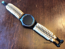 Load image into Gallery viewer, Samsung Galaxy Watch Band, Galaxy 42mm, Galaxy 46mm, Gear S3 Frontier, Gear S3 Classic, Gear Sport, 550 Paracord Watch Band.