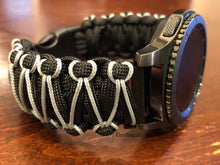 Load image into Gallery viewer, Samsung Galaxy Watch Band, Galaxy 42mm, Galaxy 46mm, Gear S3 Frontier, Gear S3 Classic, Gear Sport, 550 Paracord Watch Band.