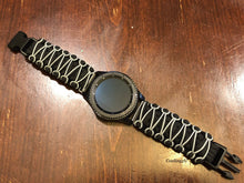 Load image into Gallery viewer, Samsung Galaxy Watch Band, Galaxy 42mm, Galaxy 46mm, Gear S3 Frontier, Gear S3 Classic, Gear Sport, 550 Paracord Watch Band.
