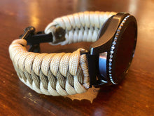 Load image into Gallery viewer, Samsung Galaxy Watch Band, Galaxy 42mm, Galaxy 46mm, Gear S3 Frontier, Gear S3 Classic, Gear Sport, 550 Paracord Watch Band.