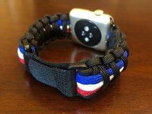 Charger l'image dans la galerie, Paracord Watch Band compatible with Apple Watch Series 1, 2, 3, 4, 5, 6, 7, 8, 9, Ultra, Ultra 2 & SE (watch not included)