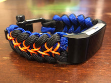 Lade das Bild in den Galerie-Viewer, Paracord Watch Band compatible with Fitbit Charge 2, Charge 3, Charge 4, Charge 5 & Charge 6 (Watch not included)