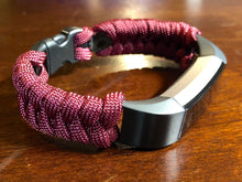 Cargar imagen en el visor de la galería, Paracord watch band compatible with Fitbit Alta and Fitbit Alta HR (watch not included)