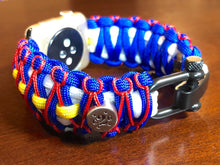 Charger l'image dans la galerie, Paracord Watch Band compatible with Apple Watch Series 1, 2, 3, 4, 5, 6, 7, 8, Ultra & SE (watch not included)
