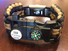 Lade das Bild in den Galerie-Viewer, Paracord Watch Band compatible with Fitbit Charge 2, Charge 3, & Charge 4 (Watch not included)