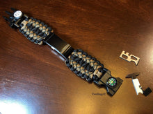 Lade das Bild in den Galerie-Viewer, Paracord Watch Band compatible with Fitbit Charge 2, Charge 3, & Charge 4 (Watch not included)