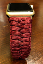 Charger l'image dans la galerie, Paracord Watch Band compatible with Apple Watch Series 1, 2, 3, 4, 5, 6, 7, 8, Ultra & SE (watch not included)