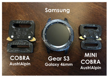 Load image into Gallery viewer, Samsung Galaxy Watch Band, Galaxy 42mm, Galaxy 46mm, Gear S3 Frontier, Gear S3 Classic, Gear Sport, 550 Paracord Watch Band.