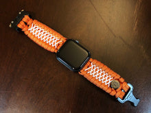 Lade das Bild in den Galerie-Viewer, Paracord Watch Band compatible with Apple Watch Series 1, 2, 3, 4, 5, 6, 7, 8, Ultra & SE (watch not included)