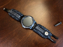 Load image into Gallery viewer, Samsung Galaxy Watch Band, Galaxy 42mm, Galaxy 46mm, Gear S3 Frontier, Gear S3 Classic, Gear Sport, 550 Paracord Watch Band.