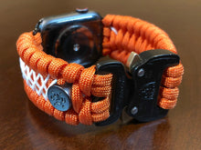 Lade das Bild in den Galerie-Viewer, Paracord Watch Band compatible with Apple Watch Series 1, 2, 3, 4, 5, 6, 7, 8, Ultra & SE (watch not included)