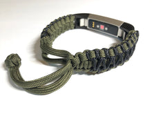 Lade das Bild in den Galerie-Viewer, Paracord watch band compatible with Fitbit Alta and Fitbit Alta HR (watch not included)