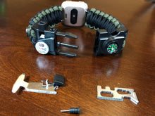 Lade das Bild in den Galerie-Viewer, Paracord Watch Band compatible with Fitbit Versa 1, Versa Lite, Versa 2, Versa 3, Versa 4, Sense, Sense 2 (watch not included).