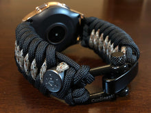 Load image into Gallery viewer, Samsung Galaxy Watch Band, Galaxy 42mm, Galaxy 46mm, Gear S3 Frontier, Gear S3 Classic, Gear Sport, 550 Paracord Watch Band.