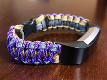 Lade das Bild in den Galerie-Viewer, Paracord watch band compatible with Fitbit Alta and Fitbit Alta HR (watch not included)