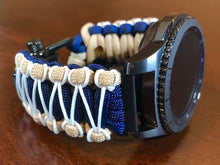 Load image into Gallery viewer, Samsung Galaxy Watch Band, Galaxy 42mm, Galaxy 46mm, Gear S3 Frontier, Gear S3 Classic, Gear Sport, 550 Paracord Watch Band.