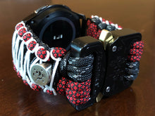Load image into Gallery viewer, Samsung Galaxy Watch Band, Galaxy 42mm, Galaxy 46mm, Gear S3 Frontier, Gear S3 Classic, Gear Sport, 550 Paracord Watch Band.