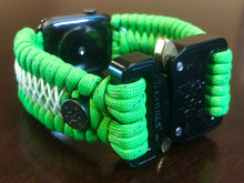 Charger l'image dans la galerie, Paracord Watch Band compatible with Apple Watch Series 1, 2, 3, 4, 5, 6, 7, 8, Ultra & SE (watch not included)