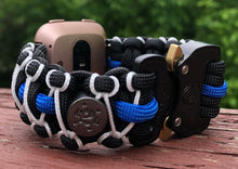 Lade das Bild in den Galerie-Viewer, Paracord Watch Band compatible with Fitbit Versa 1, Versa Lite, Versa 2, Versa 3, Versa 4, Sense, Sense 2 (watch not included).