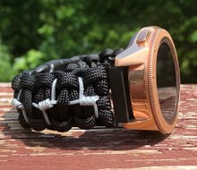 Load image into Gallery viewer, Samsung Galaxy Watch Band, Galaxy 42mm, Galaxy 46mm, Gear S3 Frontier, Gear S3 Classic, Gear Sport, 550 Paracord Watch Band.