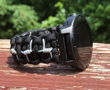 Load image into Gallery viewer, Paracord Watch Band compatible with Garmin Approach S12, Approach S40, Approach S42, D2 Air, Vivoactive 3S, Vivoactive 3, Vivoactive 3 Music, Vivoactive 4S, Vivoactive 4, Venu, Venu 2S, Venu 2, Venu SQ, Venu Music (watch not included)