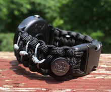 Load image into Gallery viewer, Paracord Watch Band compatible with Garmin Approach S12, Approach S40, Approach S42, D2 Air, Vivoactive 3S, Vivoactive 3, Vivoactive 3 Music, Vivoactive 4S, Vivoactive 4, Venu, Venu 2S, Venu 2, Venu SQ, Venu Music (watch not included)