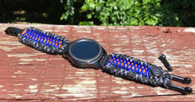 Load image into Gallery viewer, Samsung Galaxy Watch Band, Galaxy 42mm, Galaxy 46mm, Gear S3 Frontier, Gear S3 Classic, Gear Sport, 550 Paracord Watch Band.